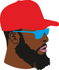 Afroman 5 Tracing Svg Vector, Free Vectors File